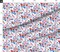 Various Fabrics by the Yard or Fat Quarter Patriotic Red White Blue Watercolor Floral July 4Th Flowers Independence Day Summer American Print Custom Printed Fabric by Spoonflower
